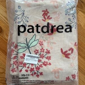 Patdrea rectangle french linen tablecloth